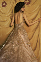 GOWN CRINO GOLDENMISTYCLOUD