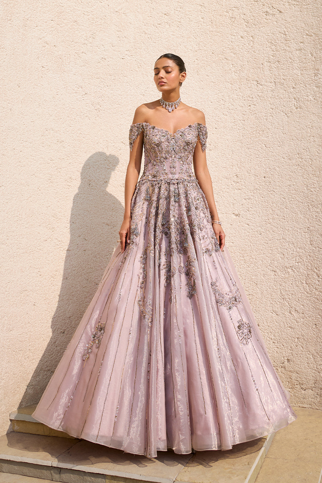 DOLLYJ GOWN MAUVE