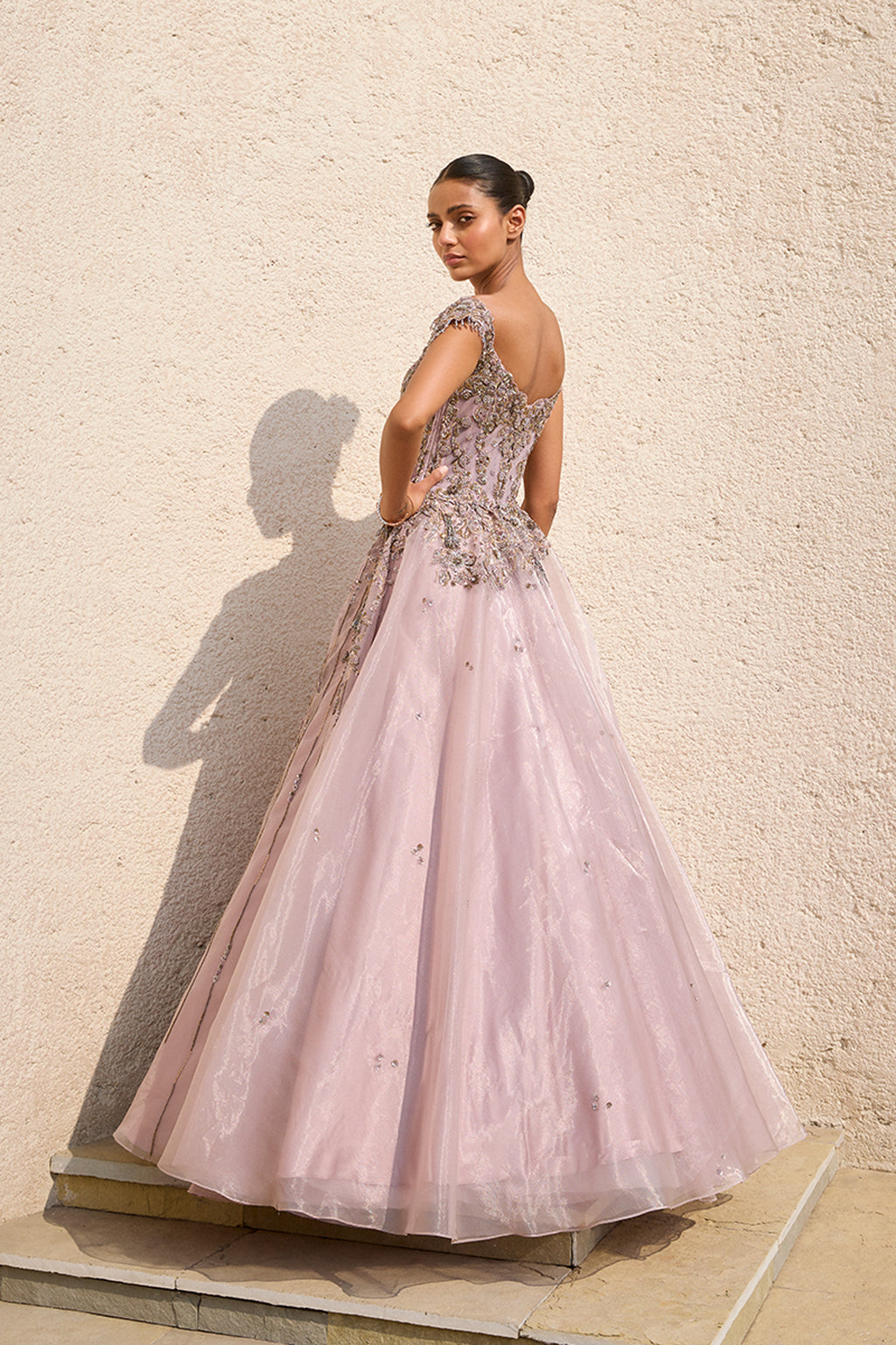 DOLLYJ GOWN MAUVE