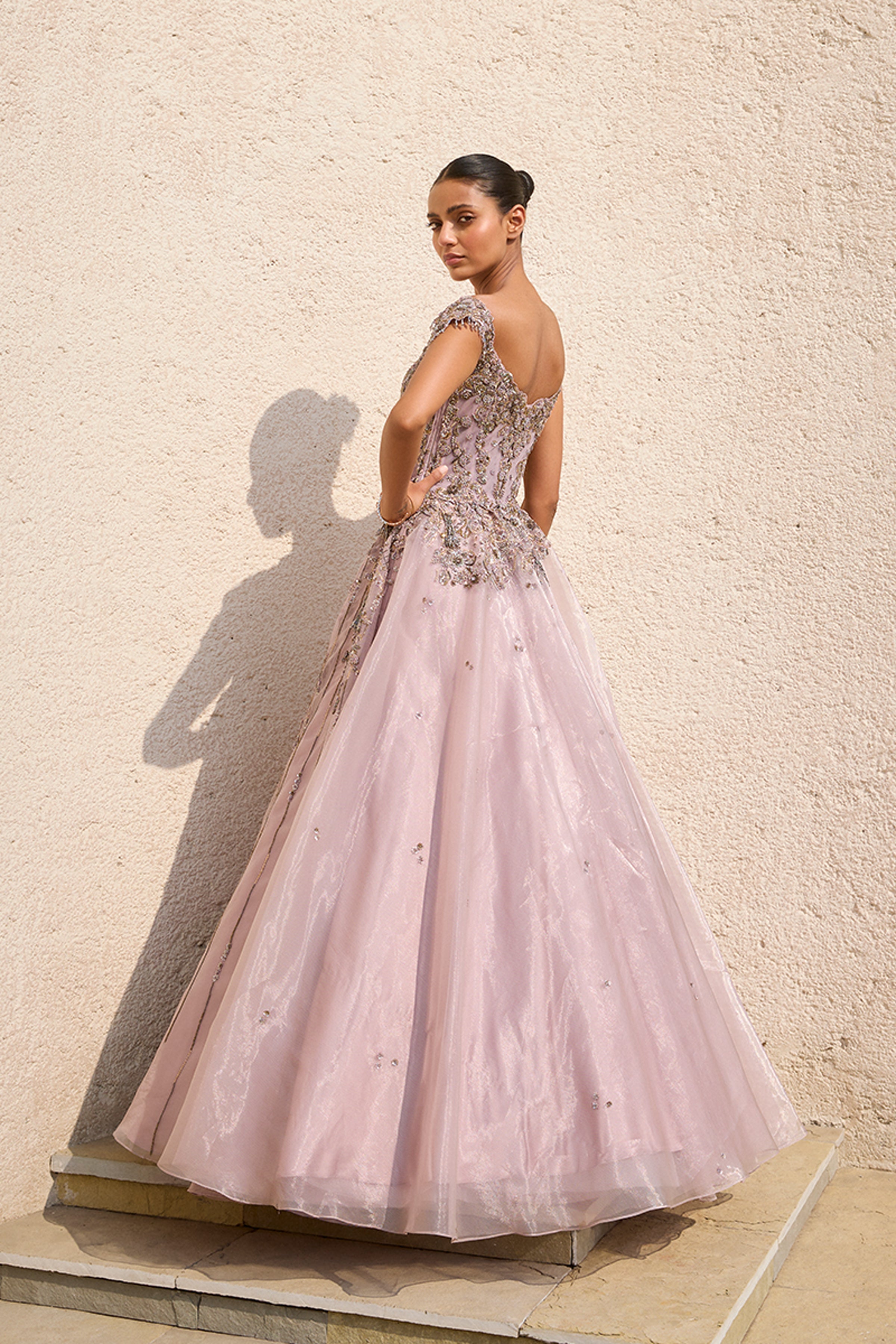 DOLLYJ GOWN MAUVE