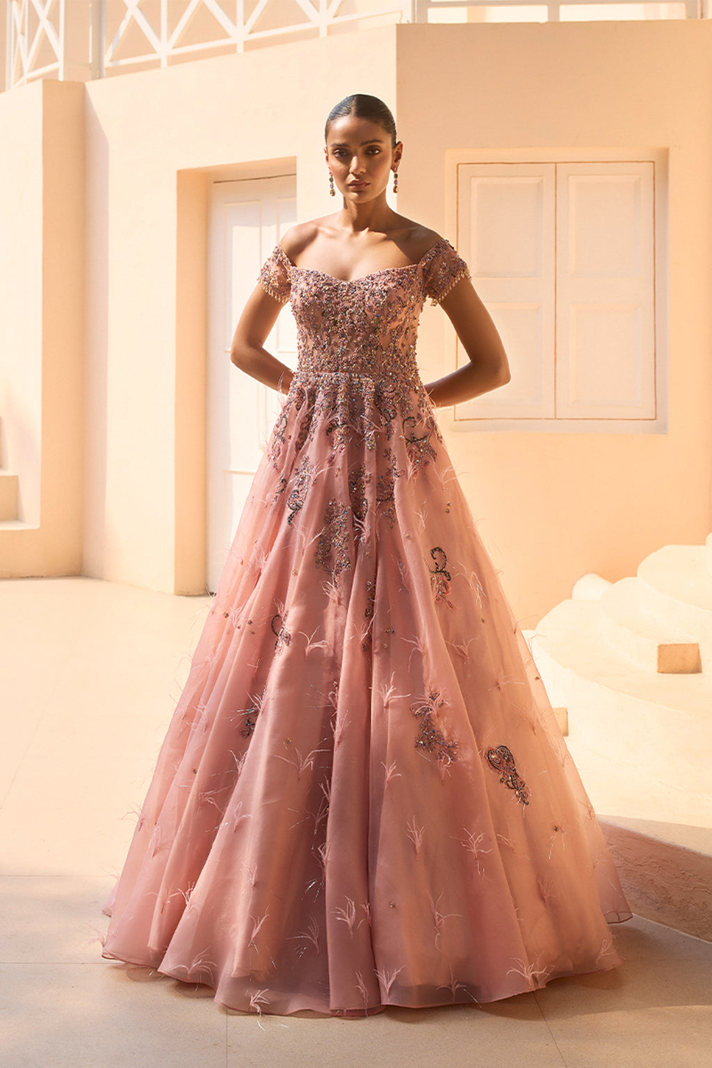 DOLLYJ GOWN PEACH