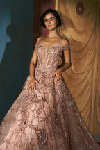 DOLLYJ GOWN CRINO PETALPINK