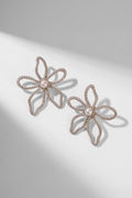 Earring Silver Gunmetal Gold