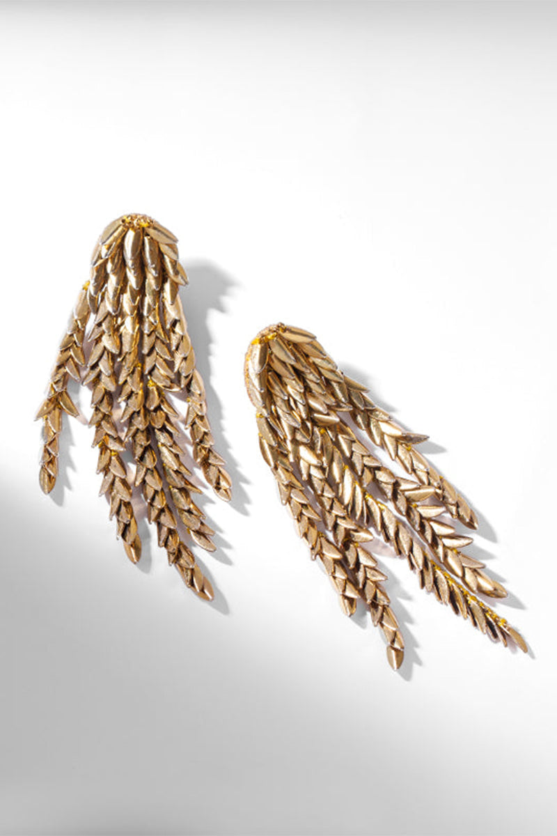 EARRINGS GOLD SILVER GUNMETAL
