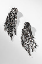 EARRINGS GOLD SILVER GUNMETAL