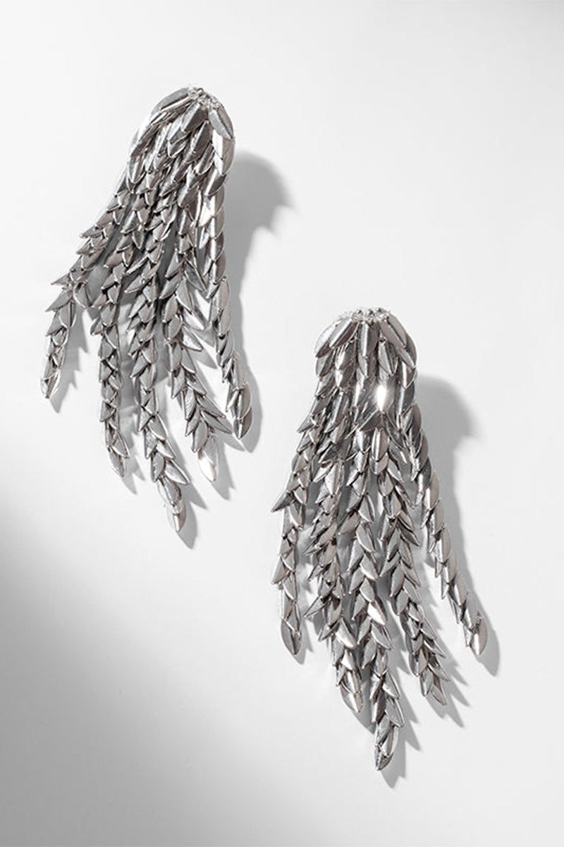 EARRINGS GOLD SILVER GUNMETAL