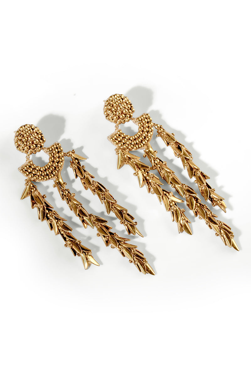 EARRING GOLD GUN