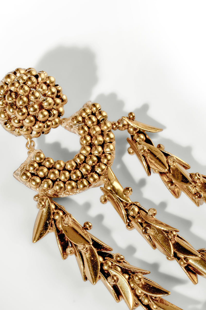 EARRING GOLD GUN