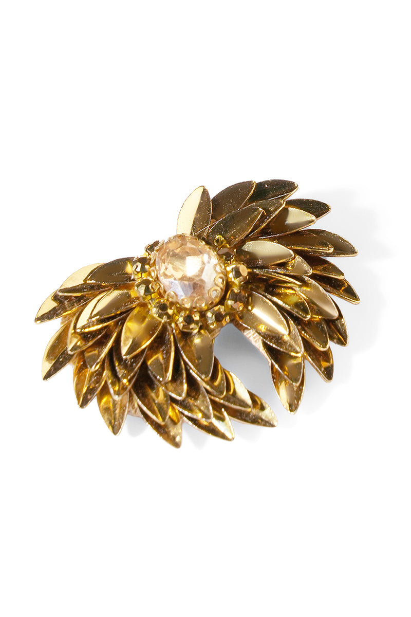 EARRING GOLD GUNMETAL