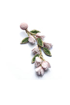 EARRING BABY BLUE PINK IVORY