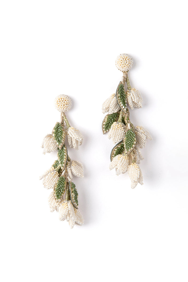 EARRING BABY BLUE PINK IVORY