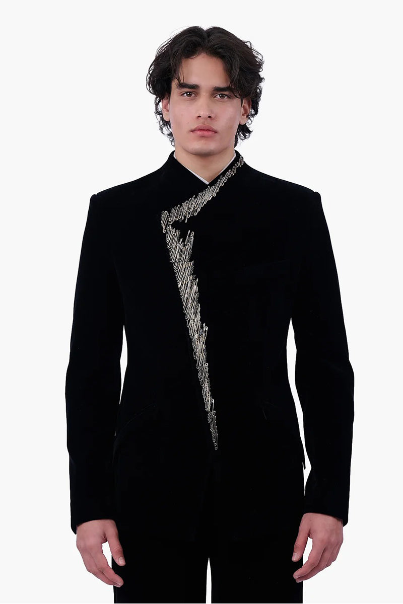 Bandhgala Black