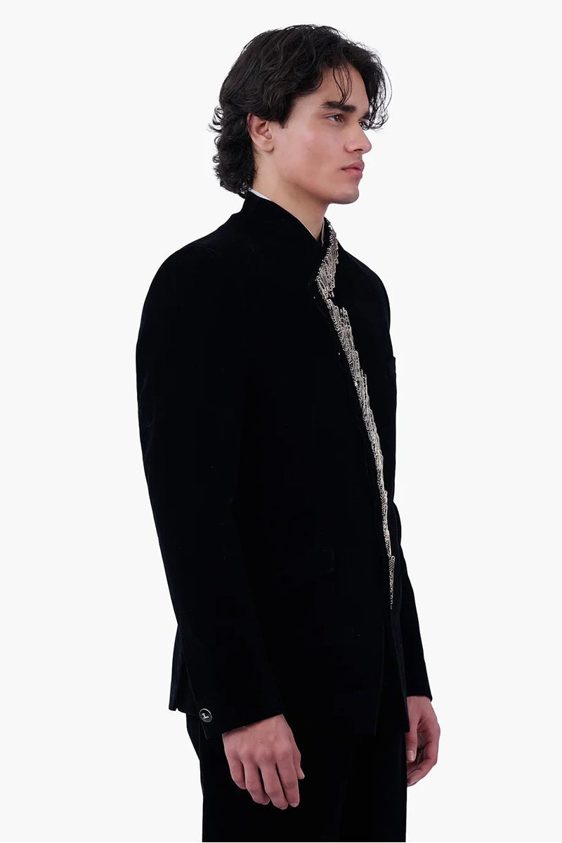 Bandhgala Black