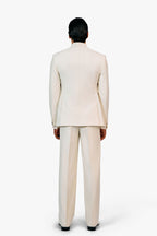 BANDHGALA OFF WHITE