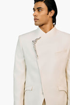 BANDHGALA OFF WHITE