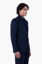 Bandhgala Space Blue