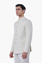 Bandhgala Ecru