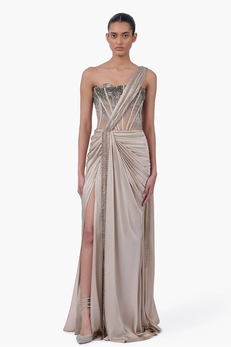 Gown French Taupe