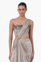 Gown French Taupe