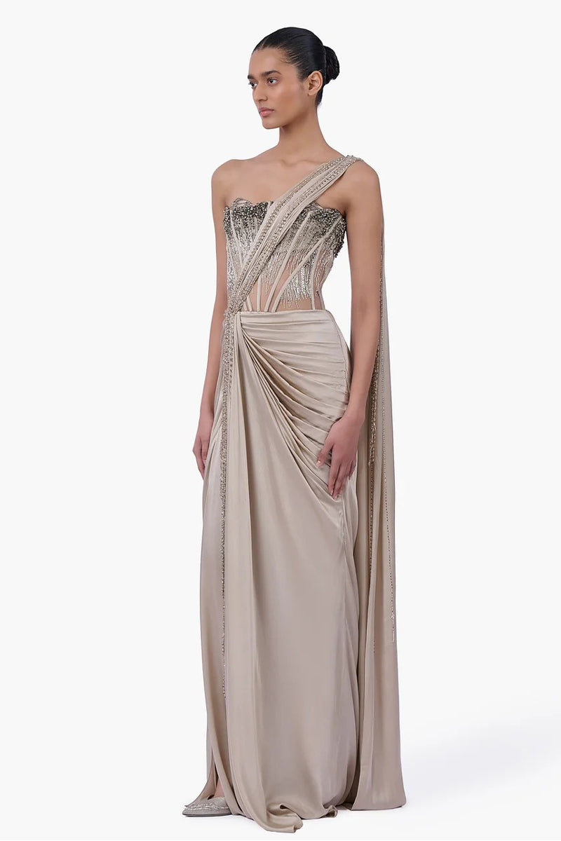 Gown French Taupe