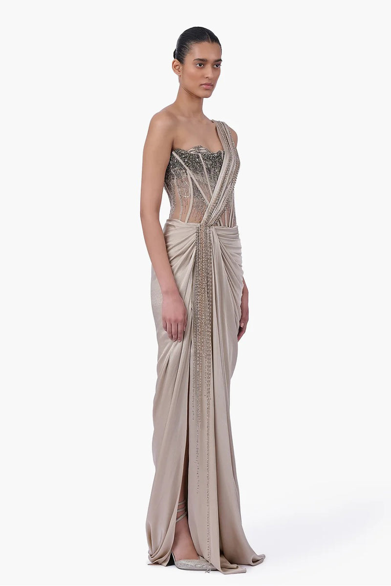 Gown French Taupe