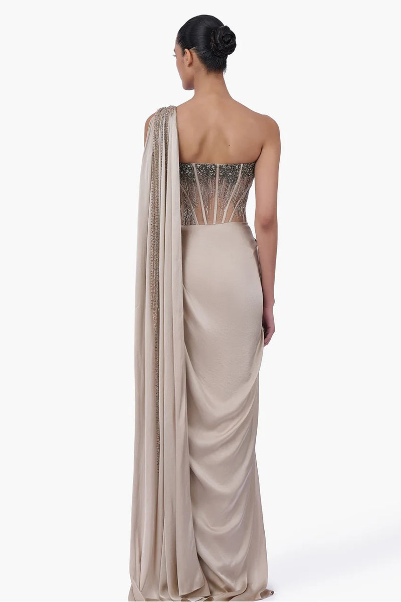 Gown French Taupe