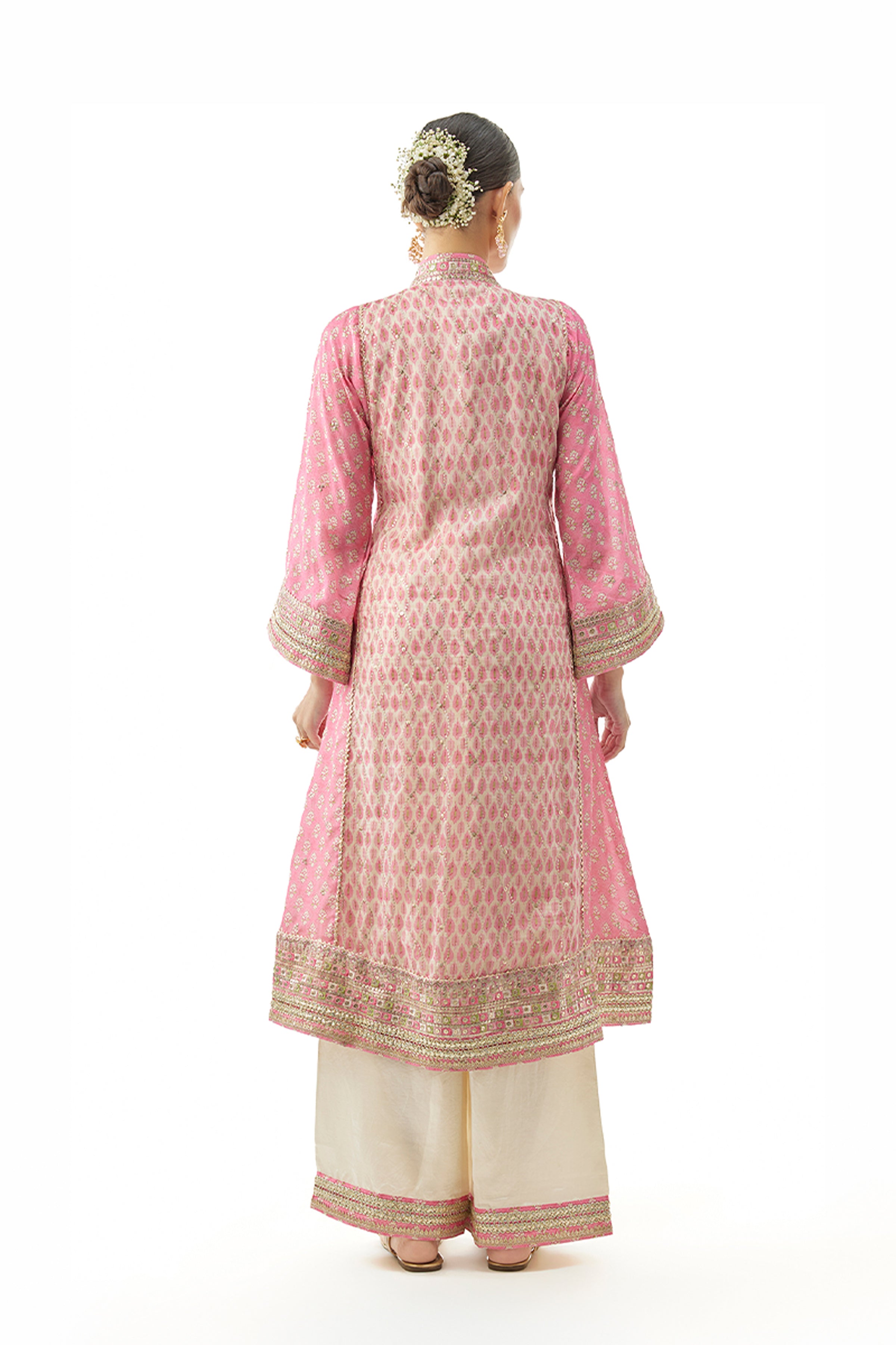 ANARKALI PANT DUPATTA PINK