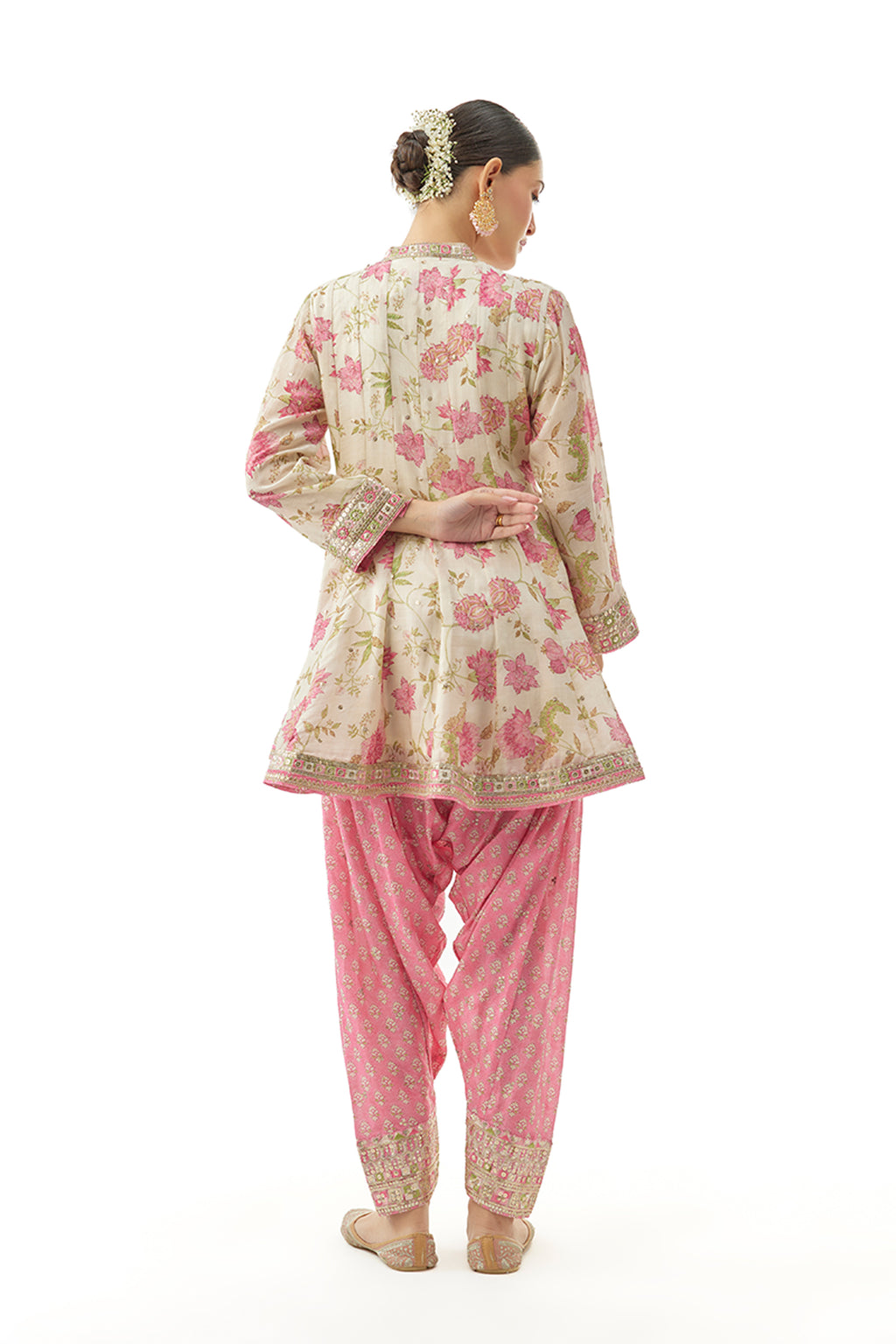 KURTI SALWAR DUPATTA PINK
