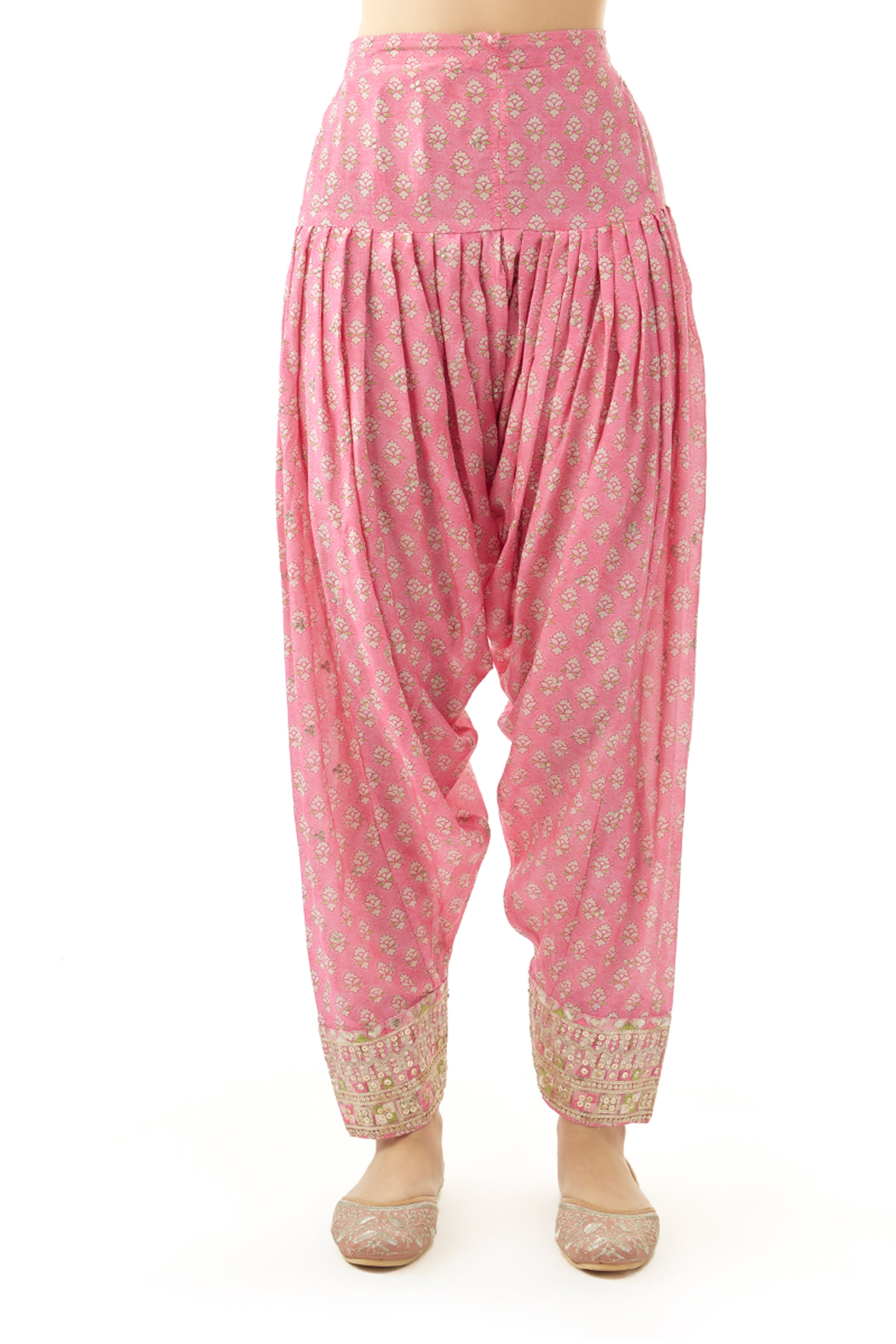 GOPI VAID KURTI SALWAR DUPATTA PINK