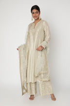 PALAZZO KURTA DUPATTA IVORY