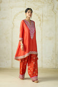 KURTA SALWAR ORANGE