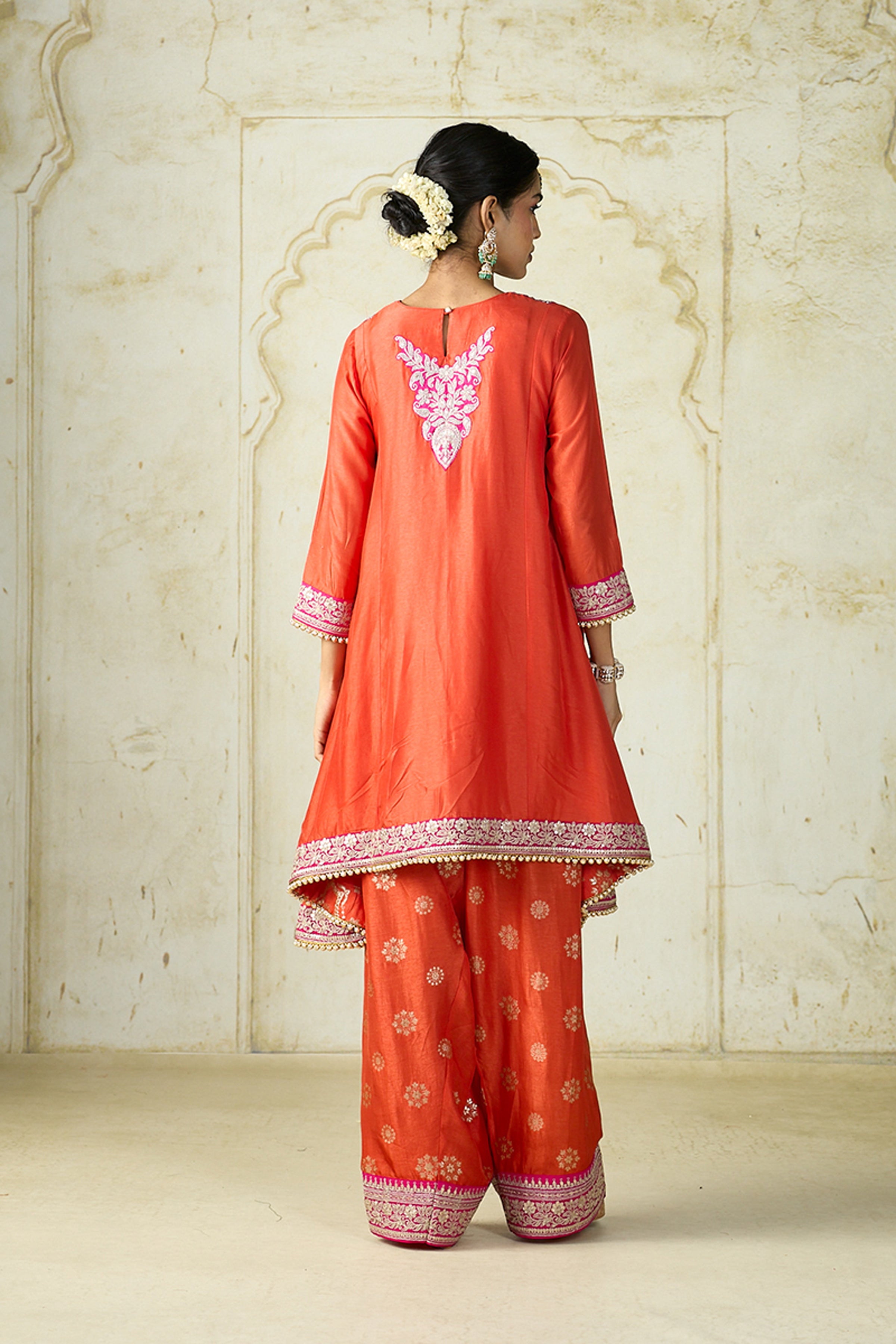 KURTA SALWAR ORANGE