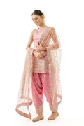KURTA SALWAR DUPATTA PINK