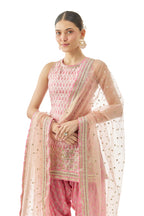 KURTA SALWAR DUPATTA PINK