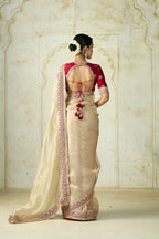 SAREE BLOUSE IVORY