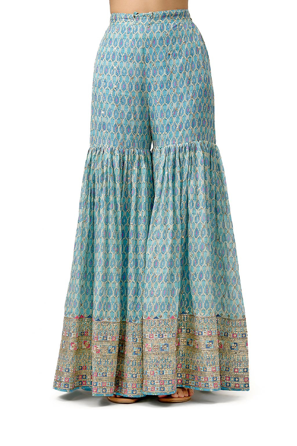 KURTI SHARARA DUPATTA PINK