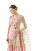 KURTI SHARARA DUPATTA PINK