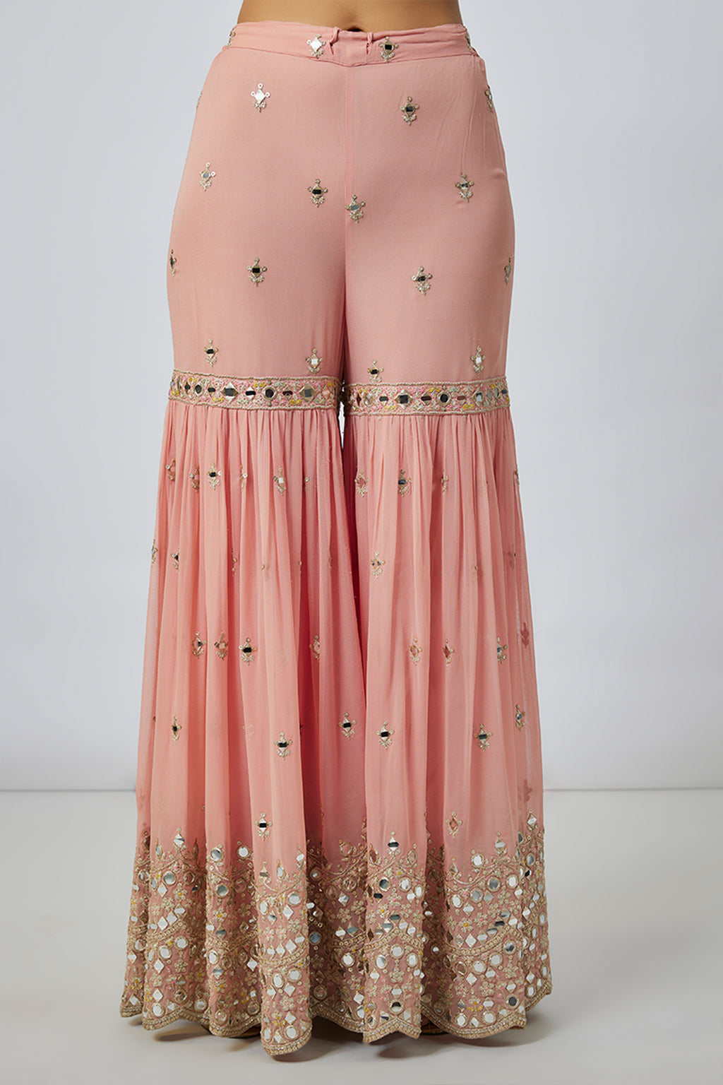 KURTI SHARARA DUPATTA PINK