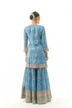 SHARARA KURTA DUPATTA BLUE