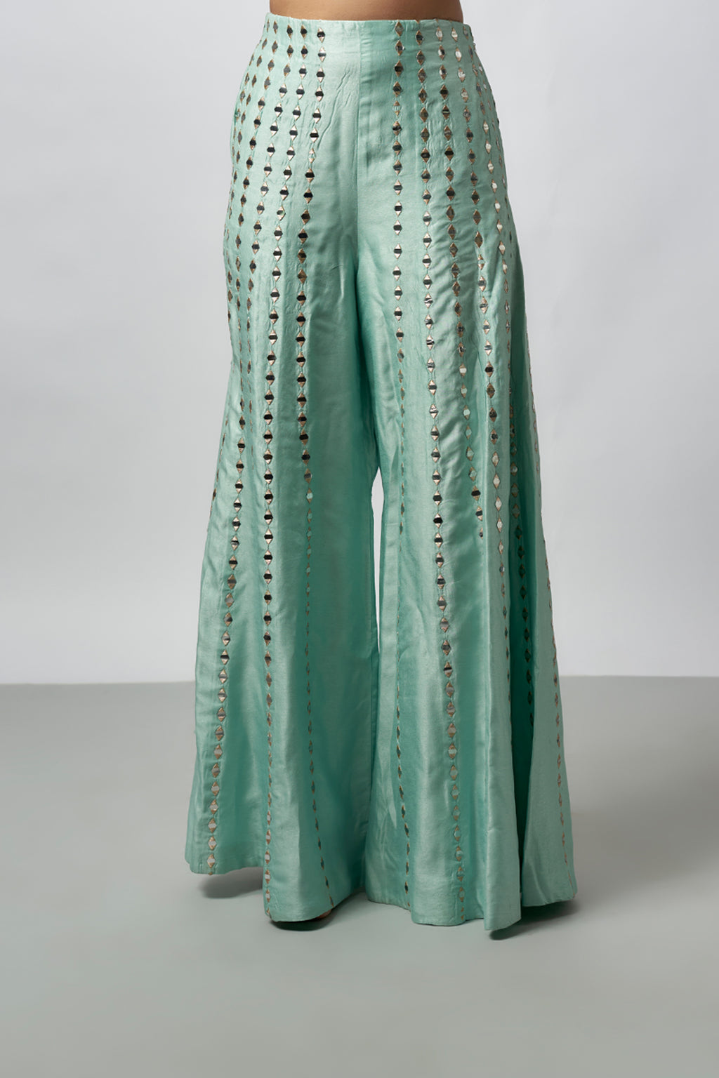 GOPI VAID TOP PANT POWDER BLUE