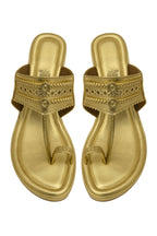 Gold Wedge Heels