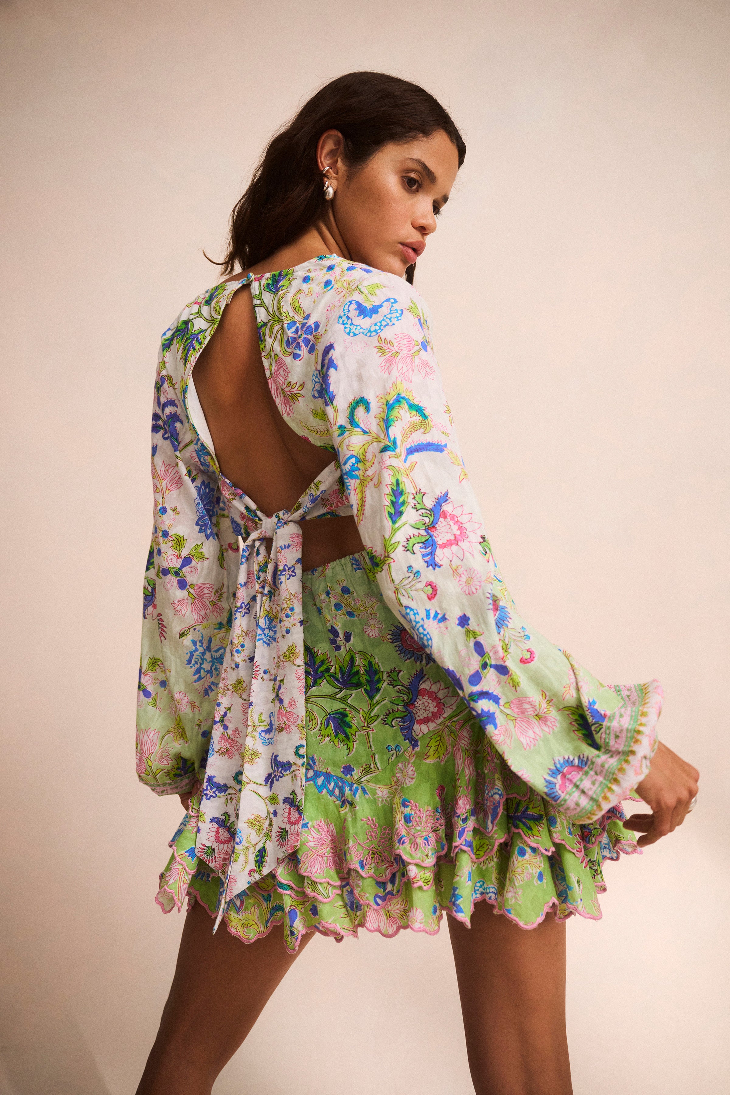 Dress Green & Off White