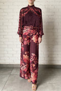 Dress Slip Red Beige
