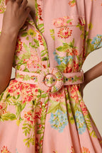 Dress Belt Peach