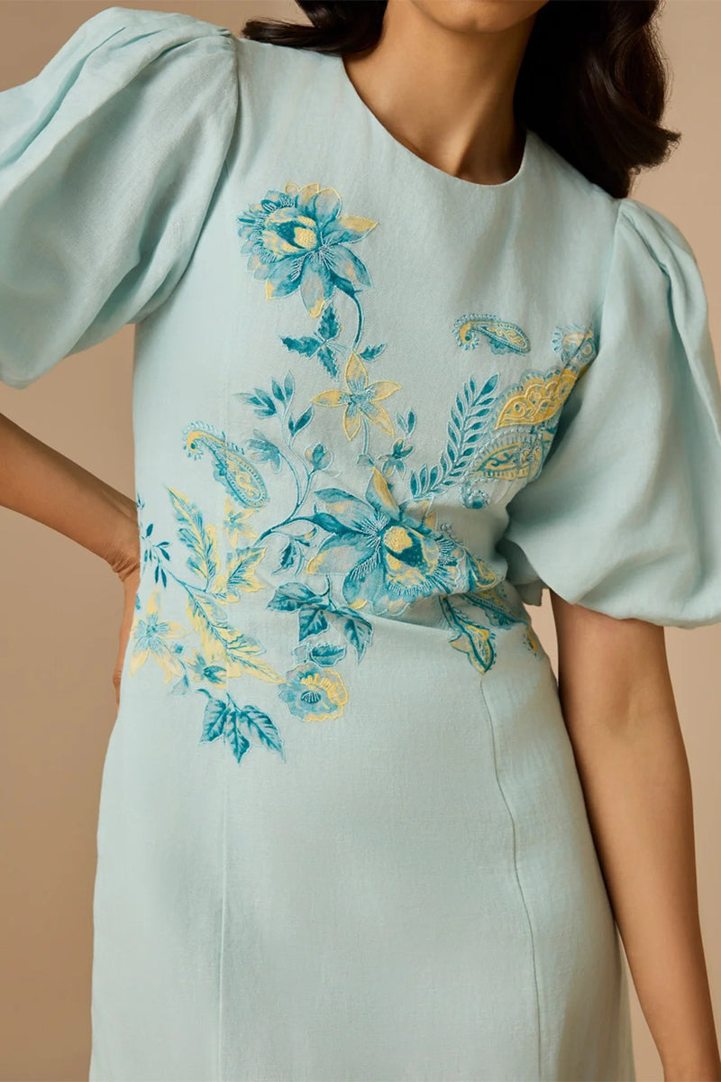 Dress Turquoise Blue