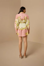 Dress Belt Pink Floral