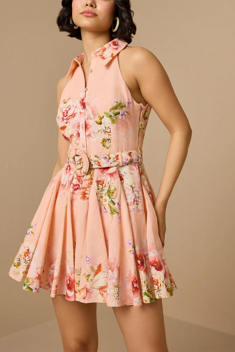 Dress Belt Peach Pink