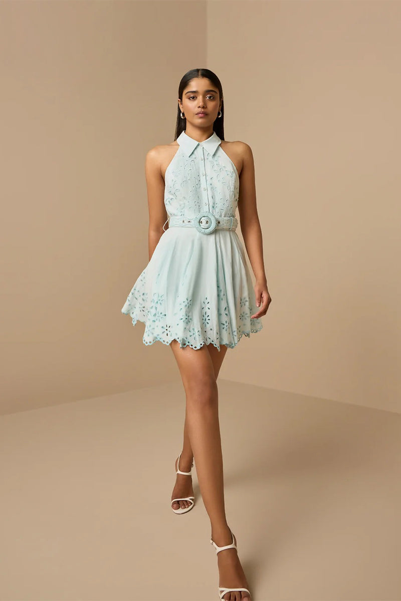 Dress Belt Light Blue