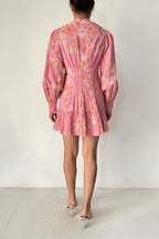 Shirt With Belt Pink