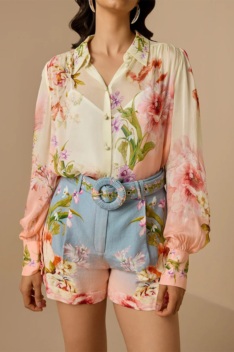 Shirt Slip Pink-blue